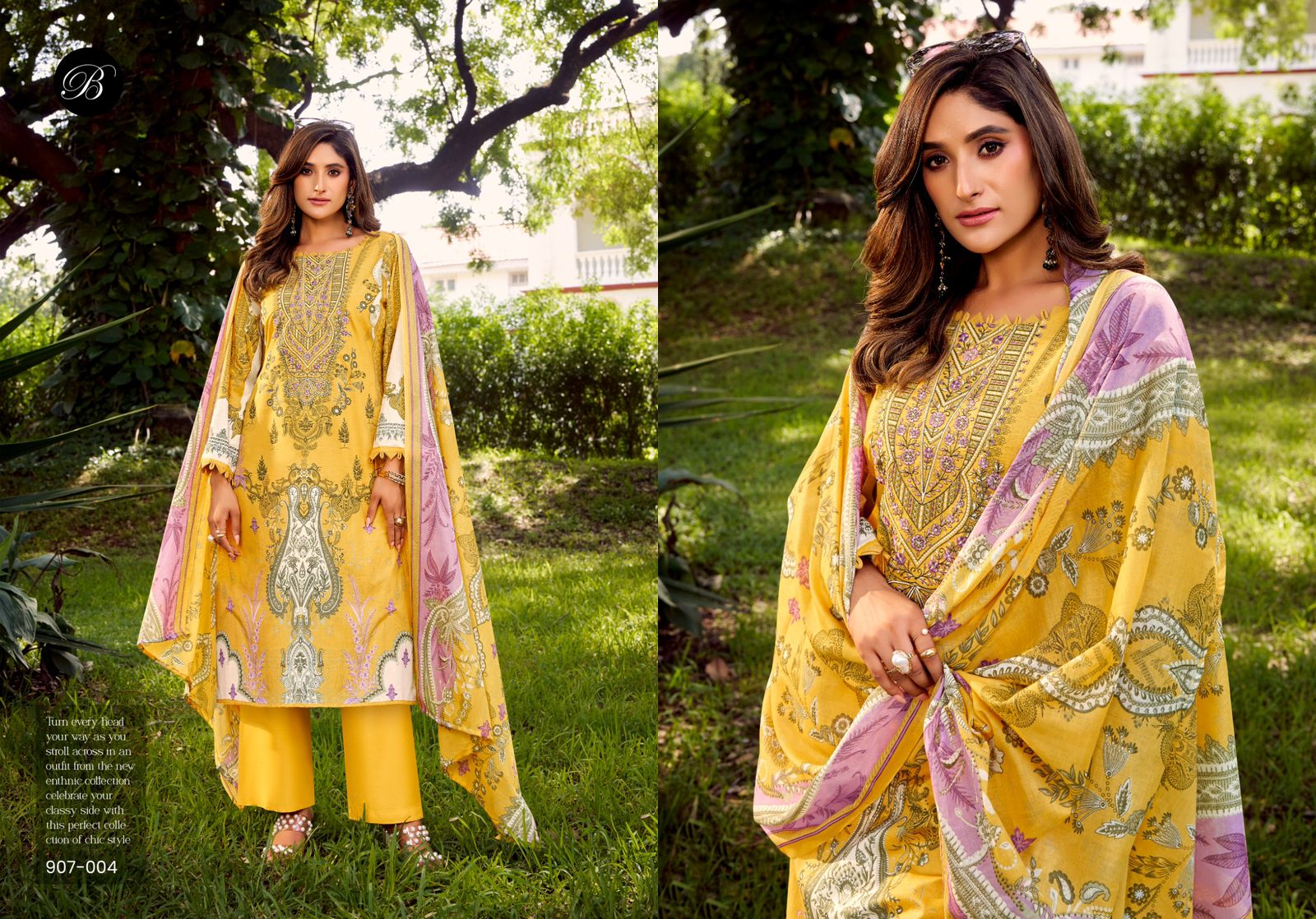 Naira Vol 120 Belliza Designer Studio Cotton Karachi Salwar Suits Exporter Ahmedabad