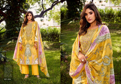 Naira Vol 120 Belliza Designer Studio Cotton Karachi Salwar Suits Exporter Ahmedabad