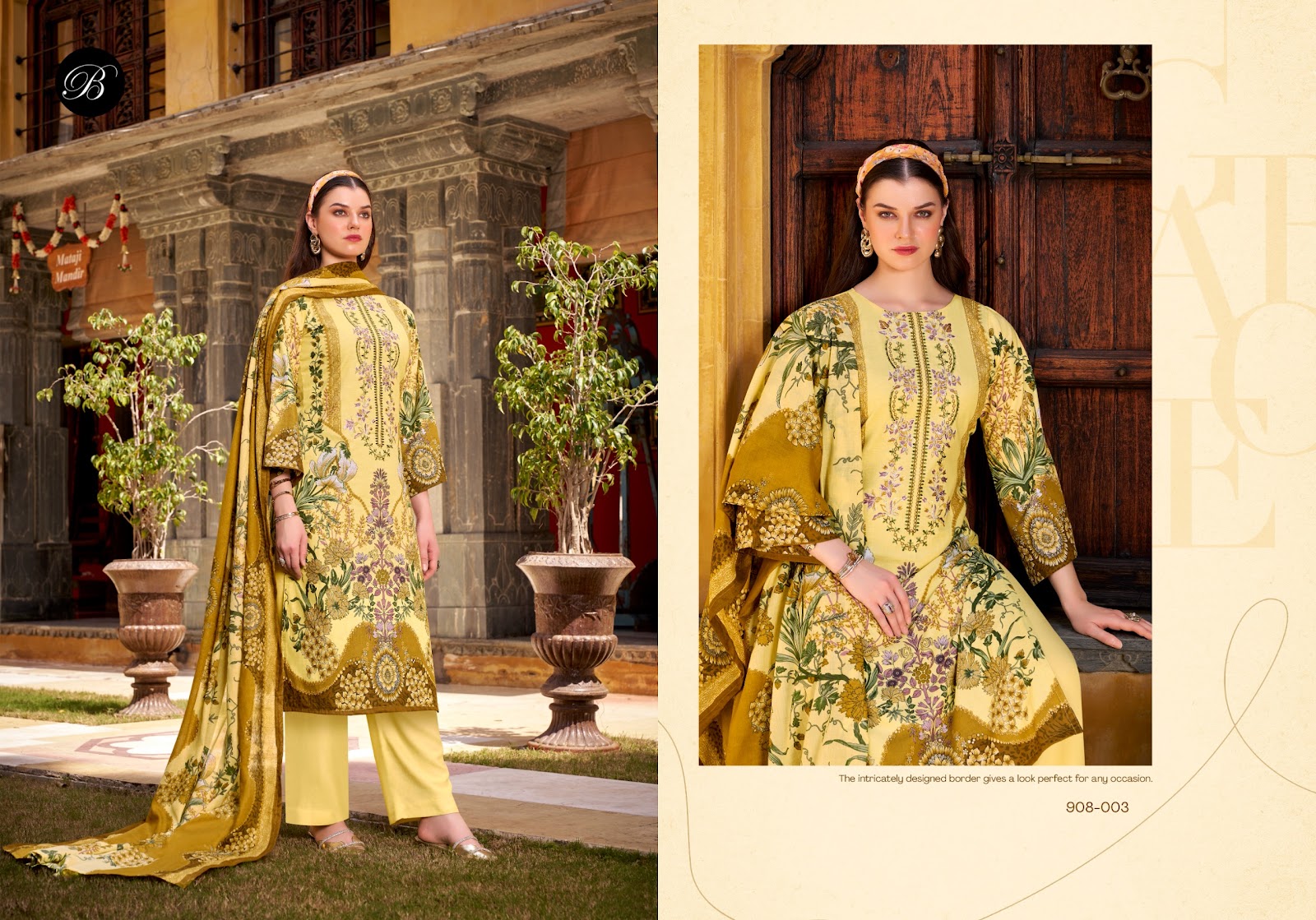 Naira Vol 121 Belliza Designer Studio Cotton Karachi Salwar Suits Exporter Ahmedabad