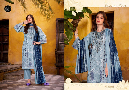 Naira Vol 123 Belliza Designer Studio Pure Cotton Karachi Salwar Suits Wholesale Price