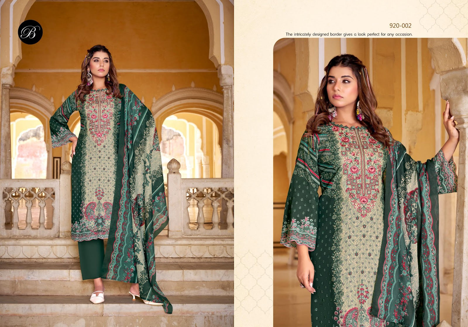 Naira Vol 124 Belliza Designer Studio Pure Cotton Karachi Salwar Suits Manufacturer Gujarat