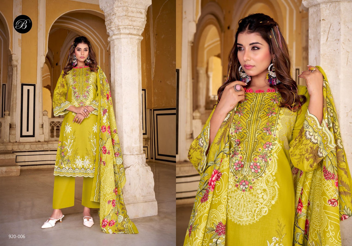 Naira Vol 124 Belliza Designer Studio Pure Cotton Karachi Salwar Suits Manufacturer Gujarat