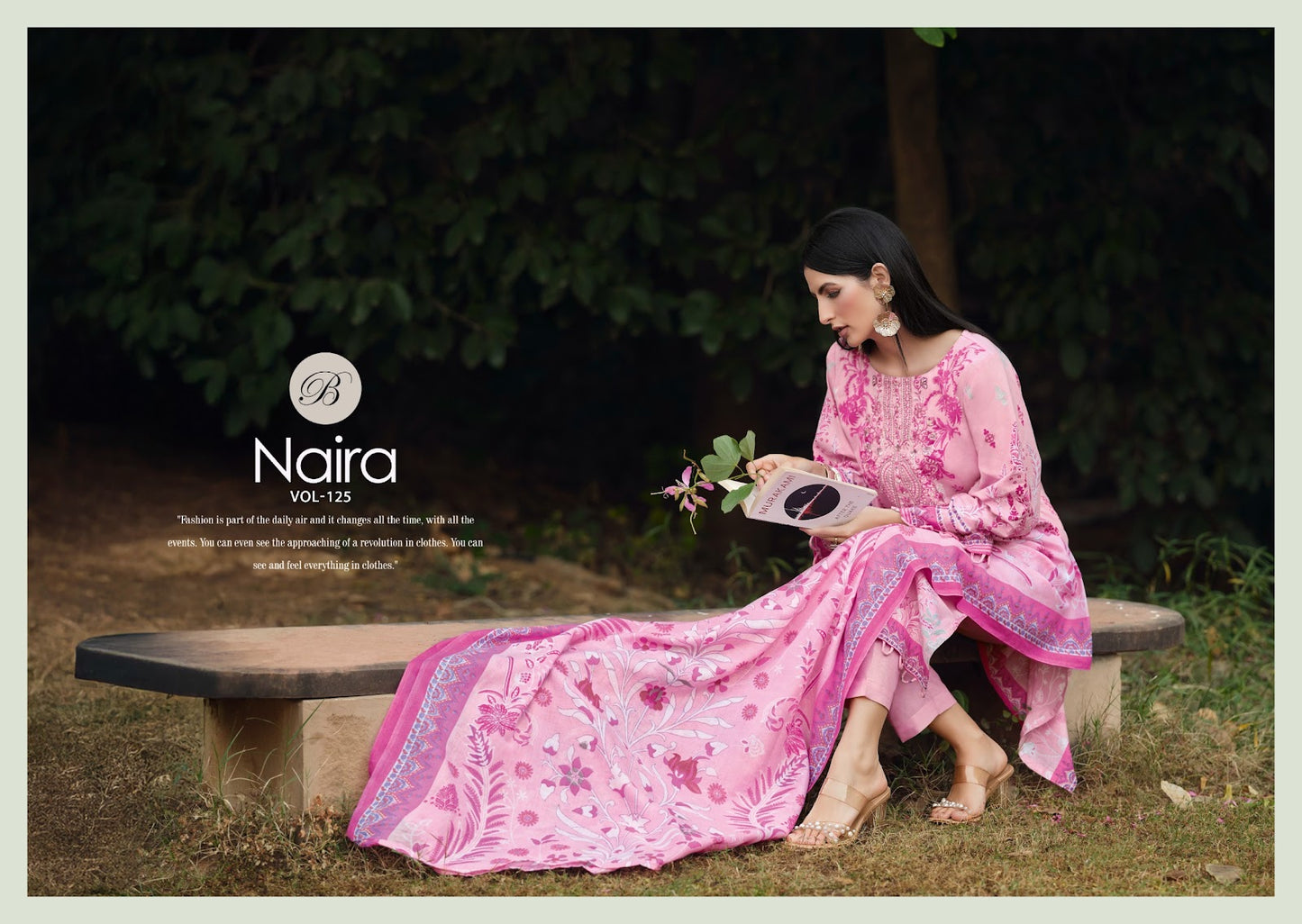 Naira Vol 125 Belliza Designer Studio Cotton Karachi Salwar Suits Manufacturer Gujarat