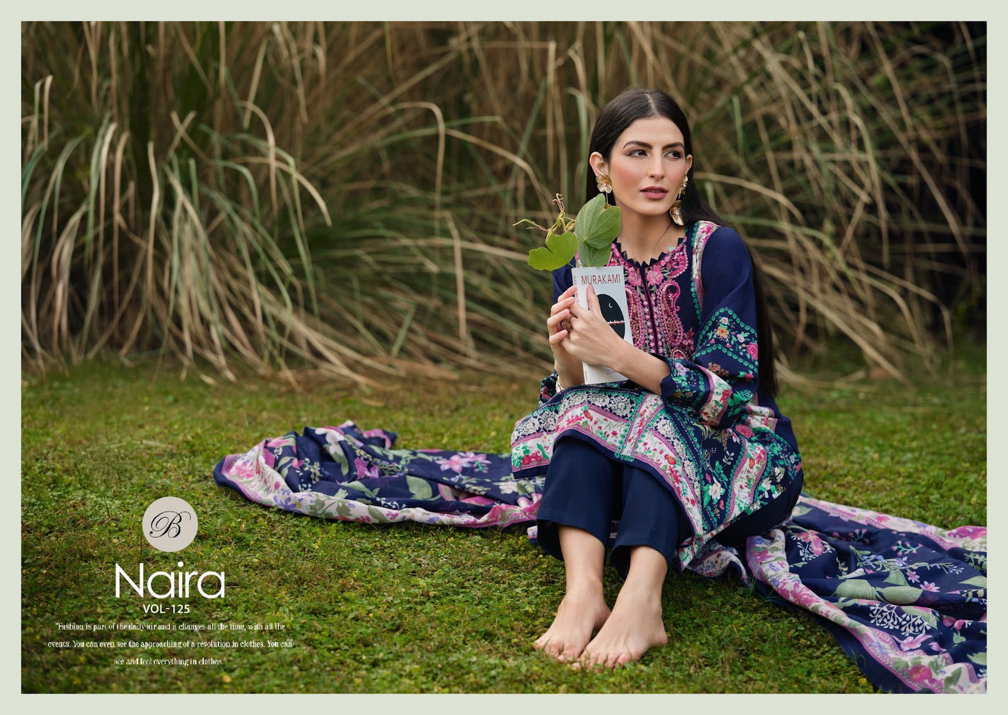 Naira Vol 125 Belliza Designer Studio Cotton Karachi Salwar Suits Manufacturer Gujarat