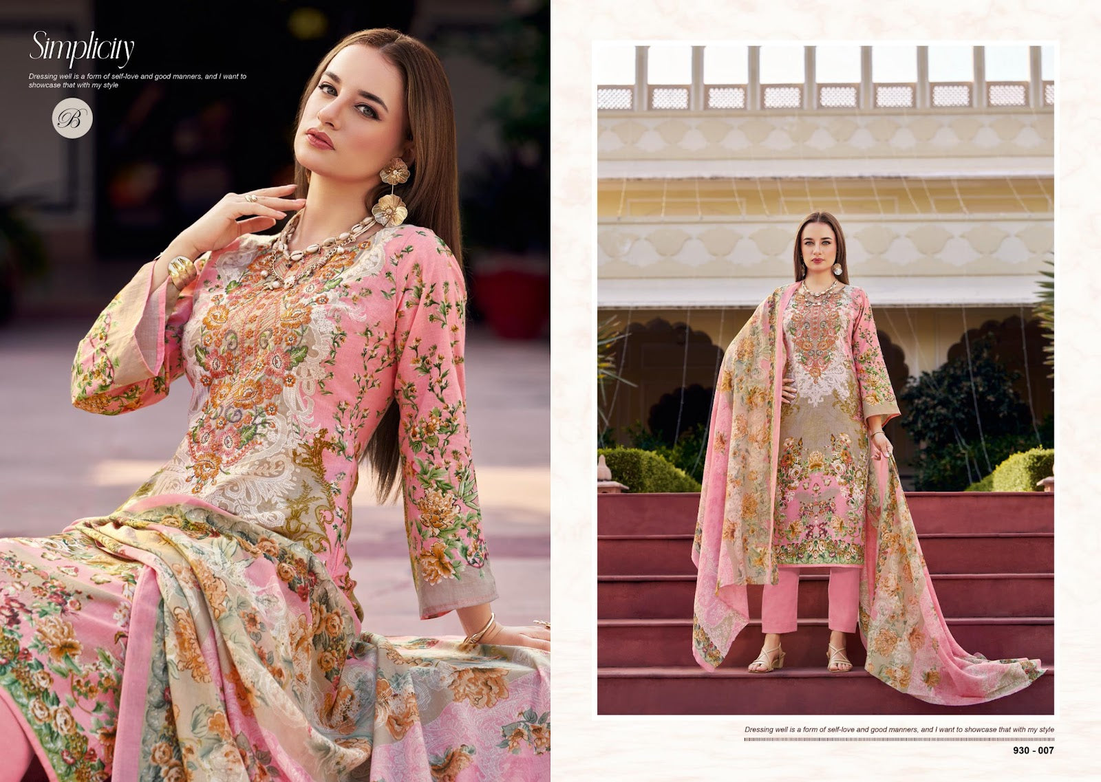 Naira Vol 126 Belliza Designer Studio Cotton Karachi Salwar Suits Wholesaler