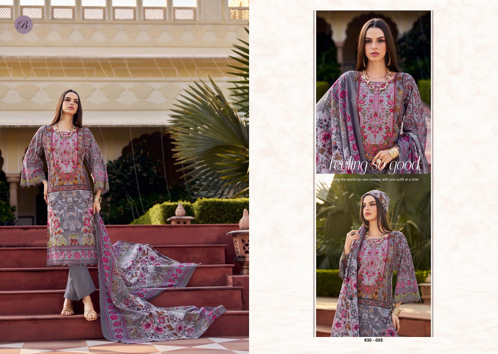 Naira Vol 126 Belliza Designer Studio Cotton Karachi Salwar Suits Wholesaler