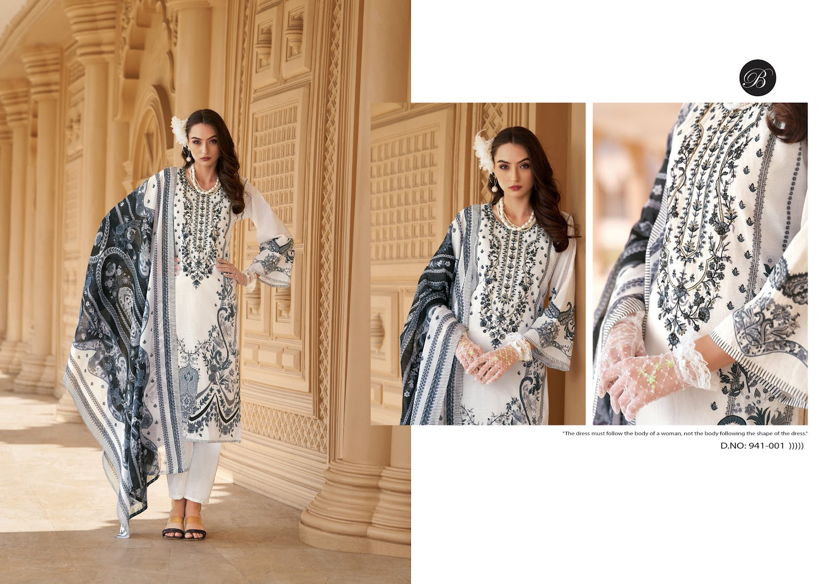 Naira Vol 129 Belliza Designer Studio Cotton Karachi Salwar Suits Exporter
