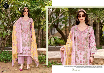 Naira Vol 130 Belliza Designer Studio Cotton Karachi Salwar Suits Wholesaler India