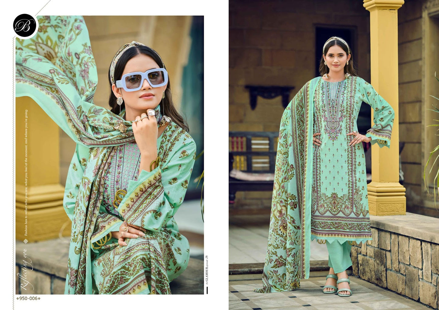 Naira Vol 131 Belliza Designer Studio Pure Cotton Karachi Salwar Suits Wholesaler