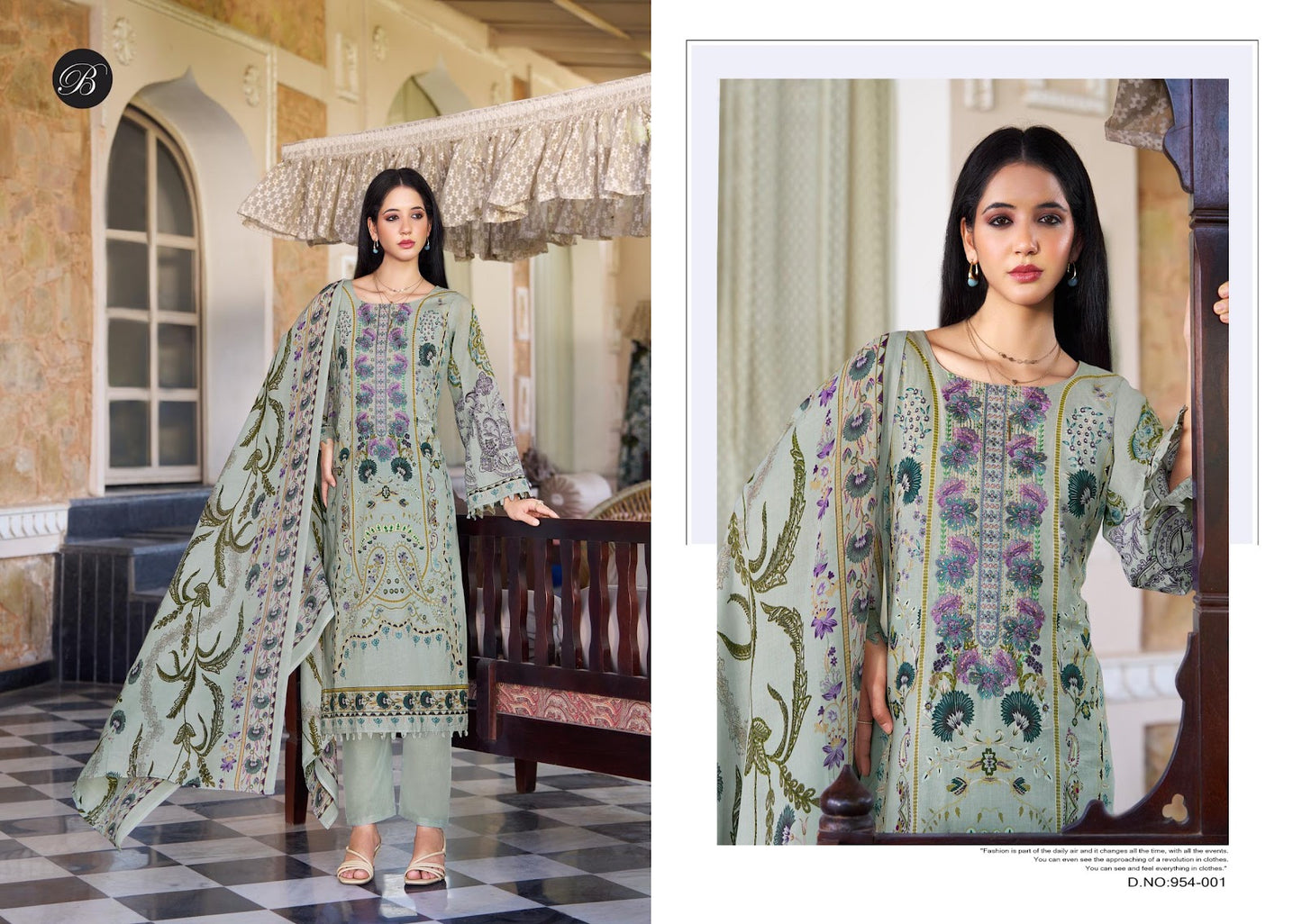 Naira Vol 132 Belliza Designer Studio Cotton Karachi Salwar Suits Supplier