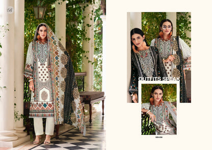 Naira Vol 133 Belliza Designer Studio Cotton Karachi Salwar Suits Wholesaler Ahmedabad