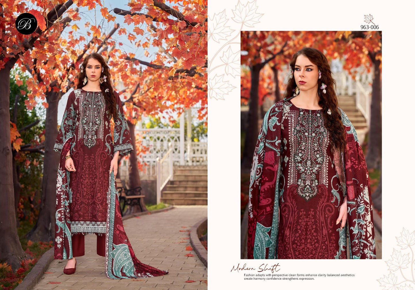 Naira Vol 135 Belliza Designer Studio Cotton Karachi Salwar Suits Supplier Gujarat