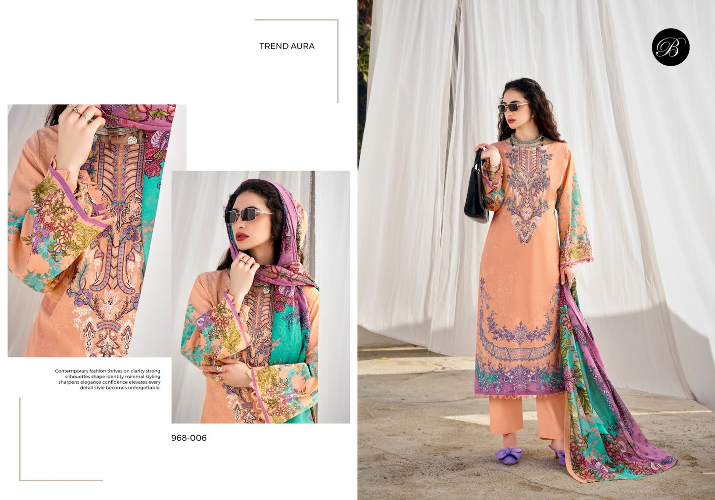 Naira Vol 137 Belliza Designer Studio Cotton Karachi Salwar Suits Wholesaler Ahmedabad