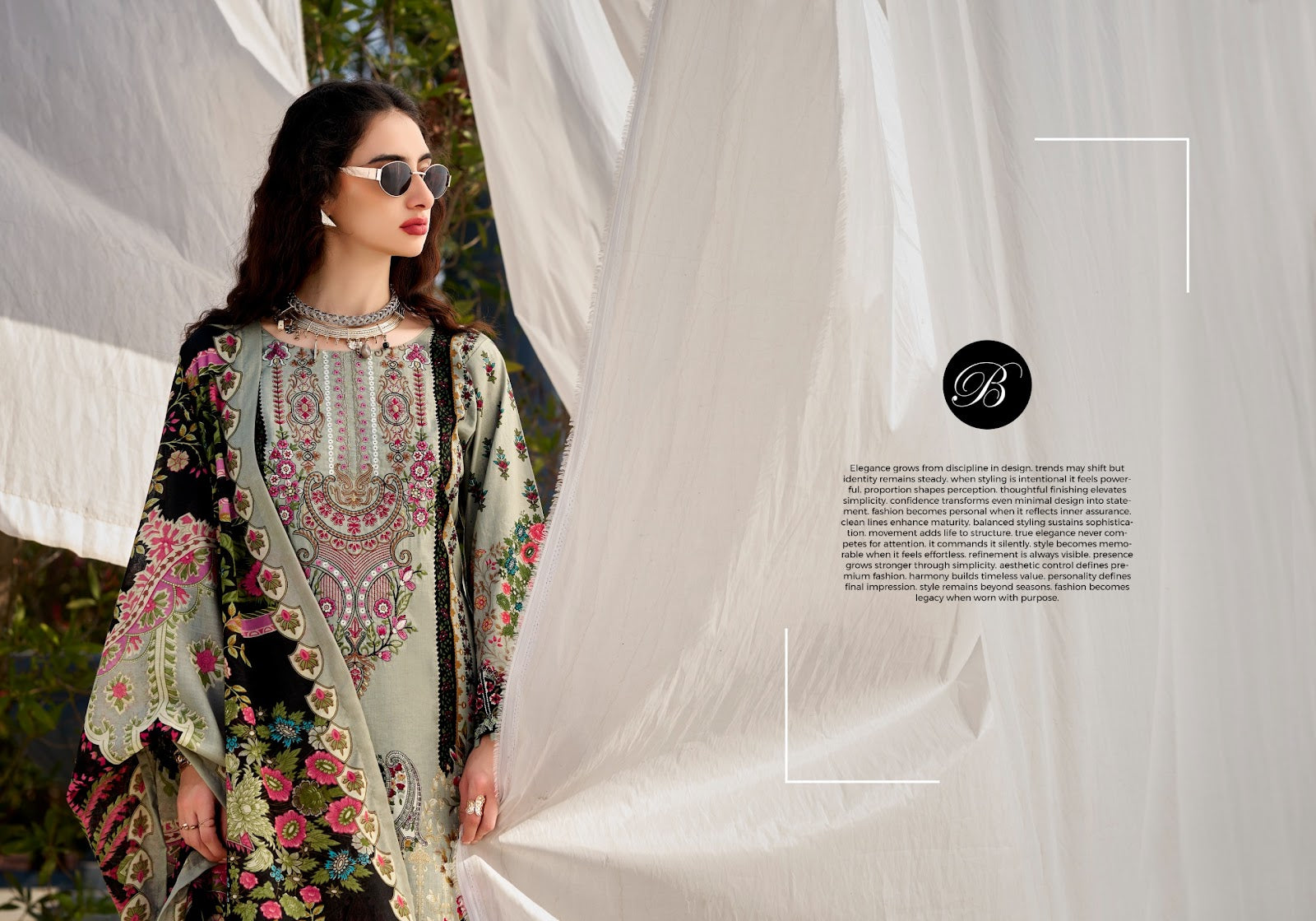 Naira Vol 137 Belliza Designer Studio Cotton Karachi Salwar Suits Wholesaler Ahmedabad