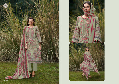 Naira Vol 138 Belliza Designer Studio Pure Cotton Karachi Salwar Suits Wholesale Rate