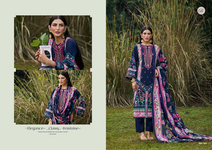 Naira Vol 138 Belliza Designer Studio Pure Cotton Karachi Salwar Suits Wholesale Rate
