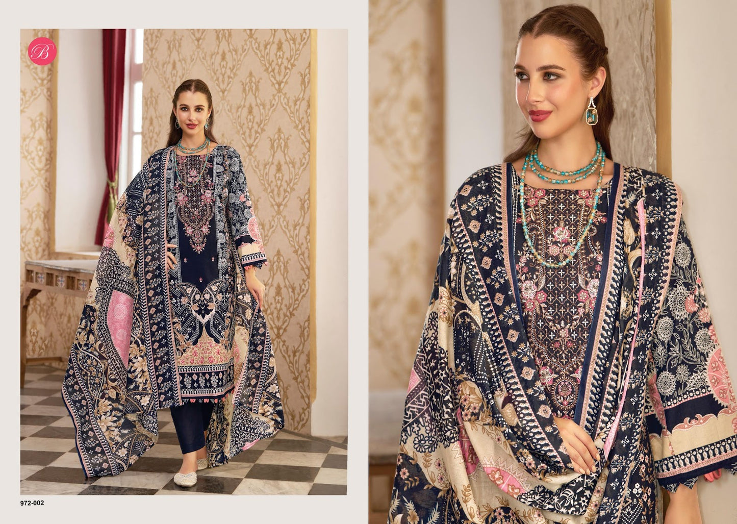Naira Vol 139 Belliza Designer Studio Pure Cotton Karachi Salwar Suits Wholesale