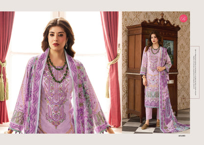 Naira Vol 139 Belliza Designer Studio Pure Cotton Karachi Salwar Suits Wholesale