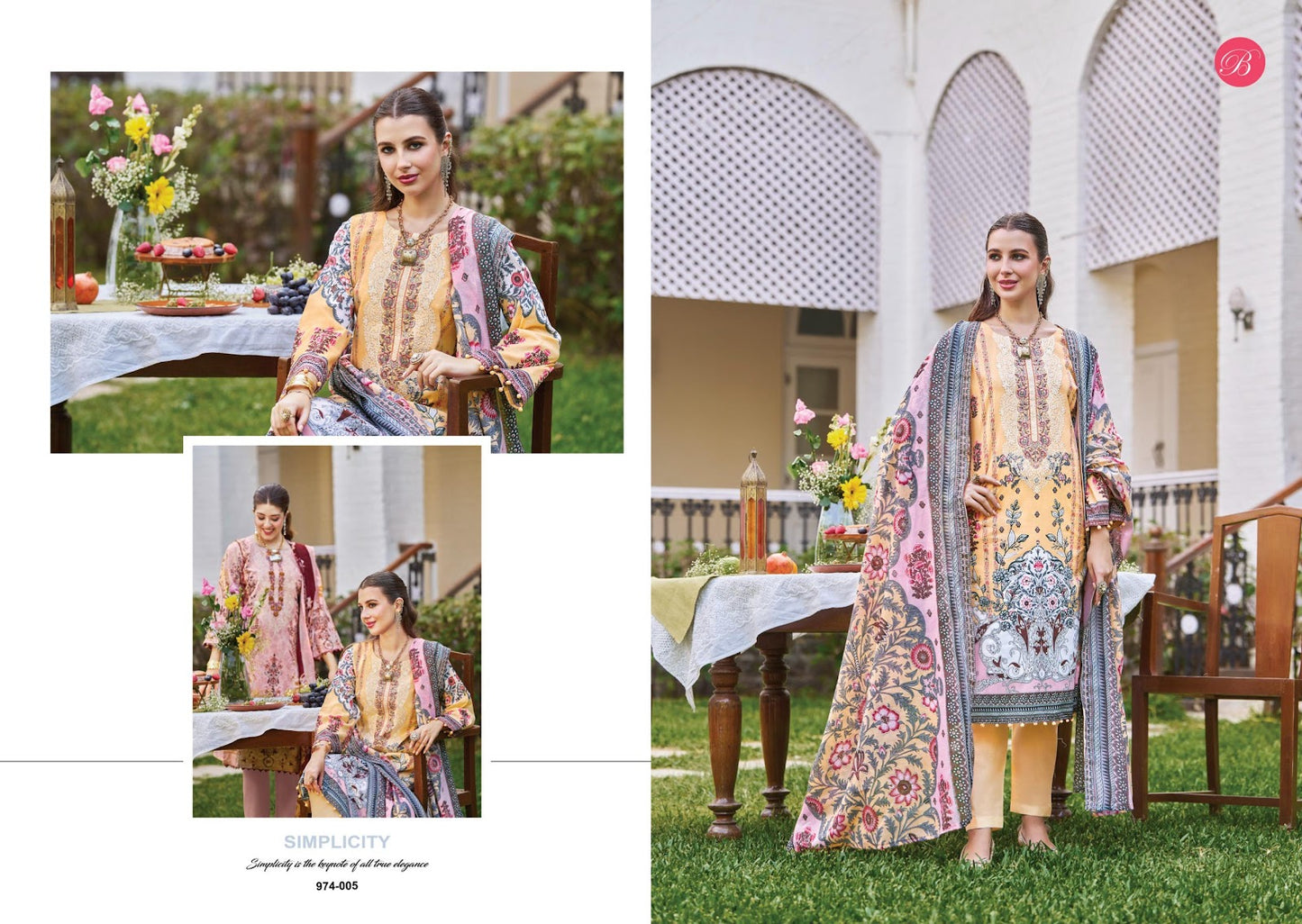 Naira Vol 140 Belliza Designer Studio Cotton Karachi Salwar Suits Exporter