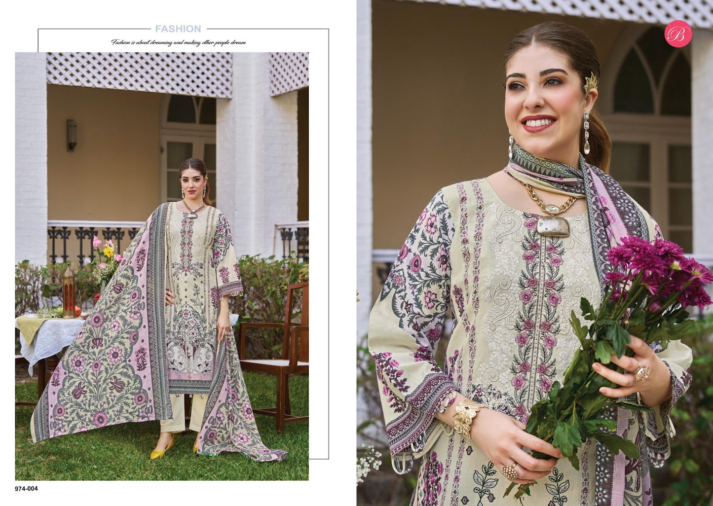 Naira Vol 140 Belliza Designer Studio Cotton Karachi Salwar Suits Exporter