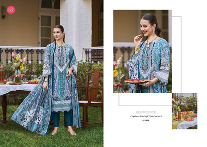 Naira Vol 140 Belliza Designer Studio Cotton Karachi Salwar Suits Exporter