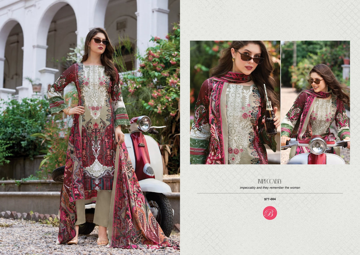 Naira Vol 141 Belliza Designer Studio Cotton Karachi Salwar Suits Manufacturer India