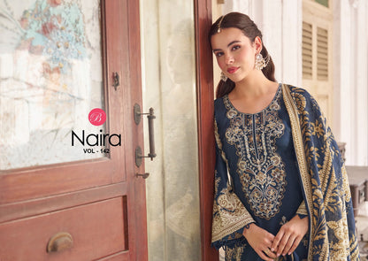 Naira Vol 142 Belliza Designer Studio Cotton Karachi Salwar Suits Manufacturer India