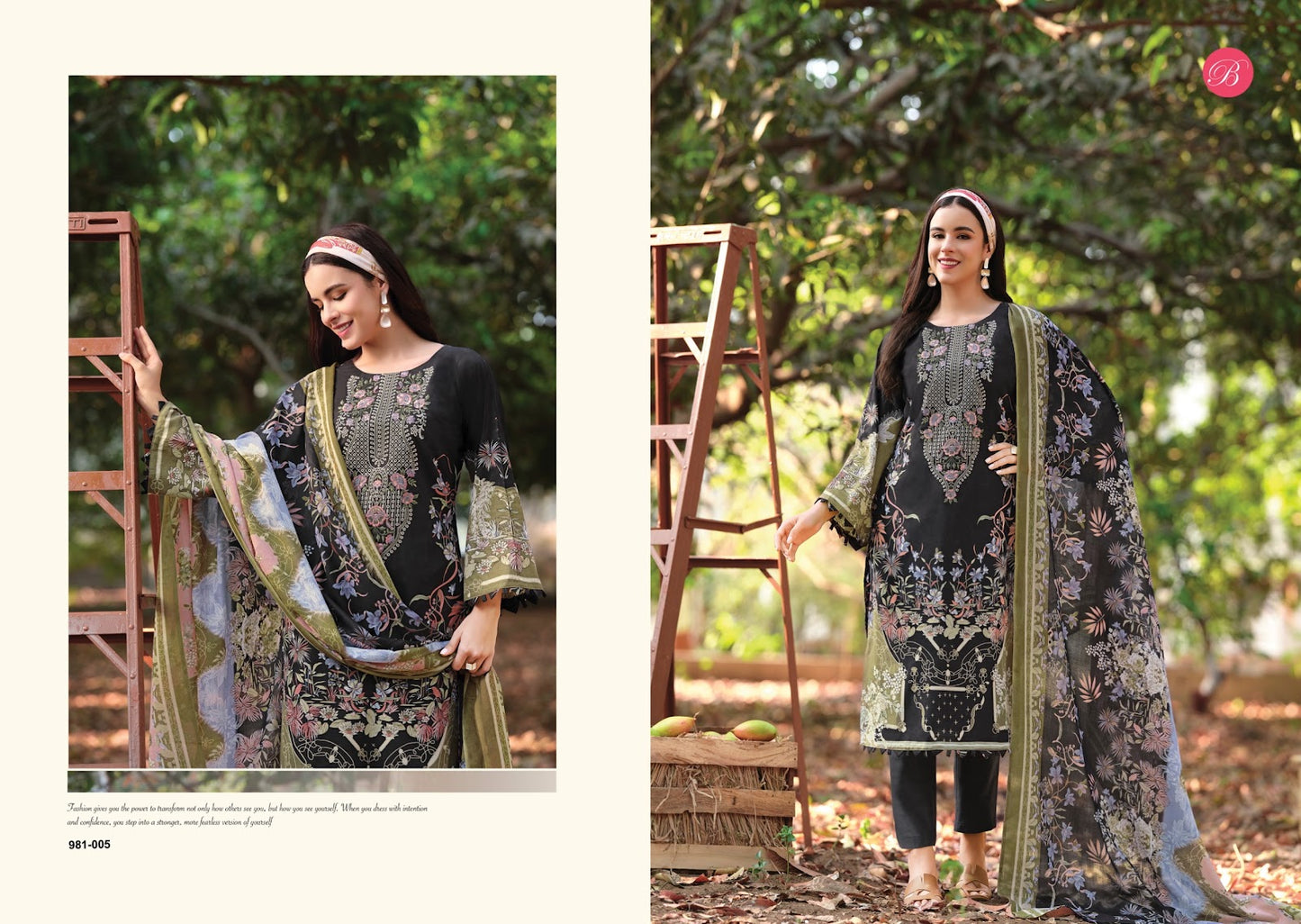Naira Vol 143 Belliza Designer Studio Cotton Karachi Salwar Suits Wholesale Rate