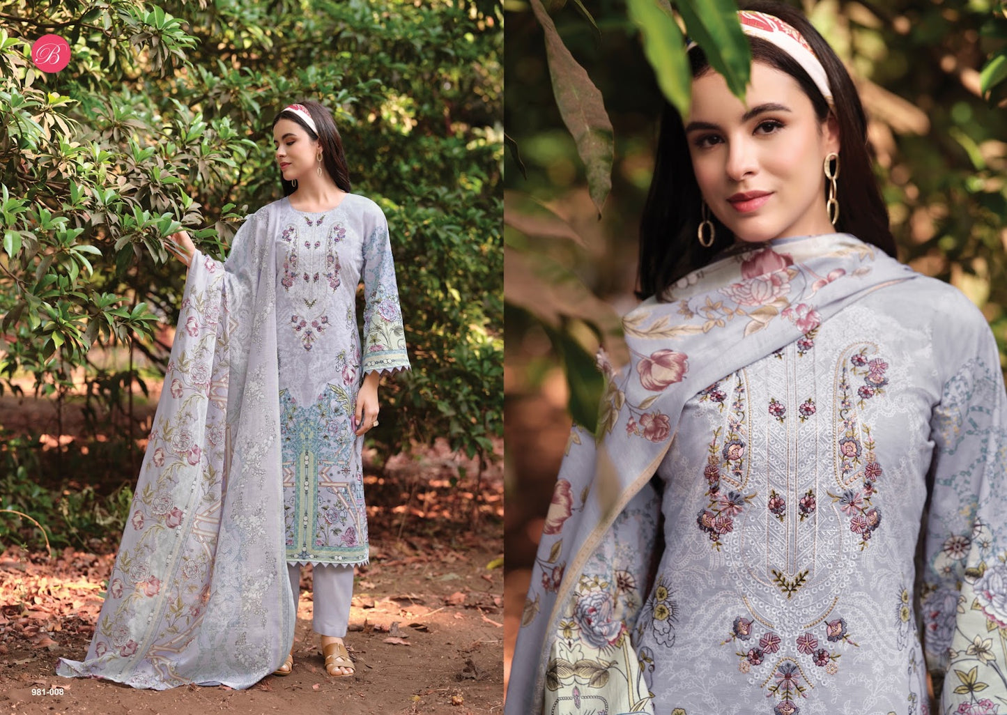 Naira Vol 143 Belliza Designer Studio Cotton Karachi Salwar Suits Wholesale Rate