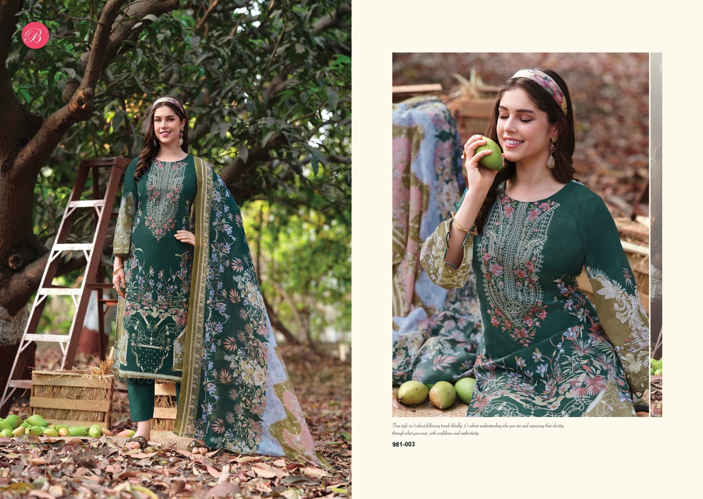 Naira Vol 143 Belliza Designer Studio Cotton Karachi Salwar Suits Wholesale Rate