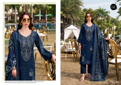 Naira Vol 144 Belliza Designer Studio Cotton Karachi Salwar Suits Supplier Gujarat