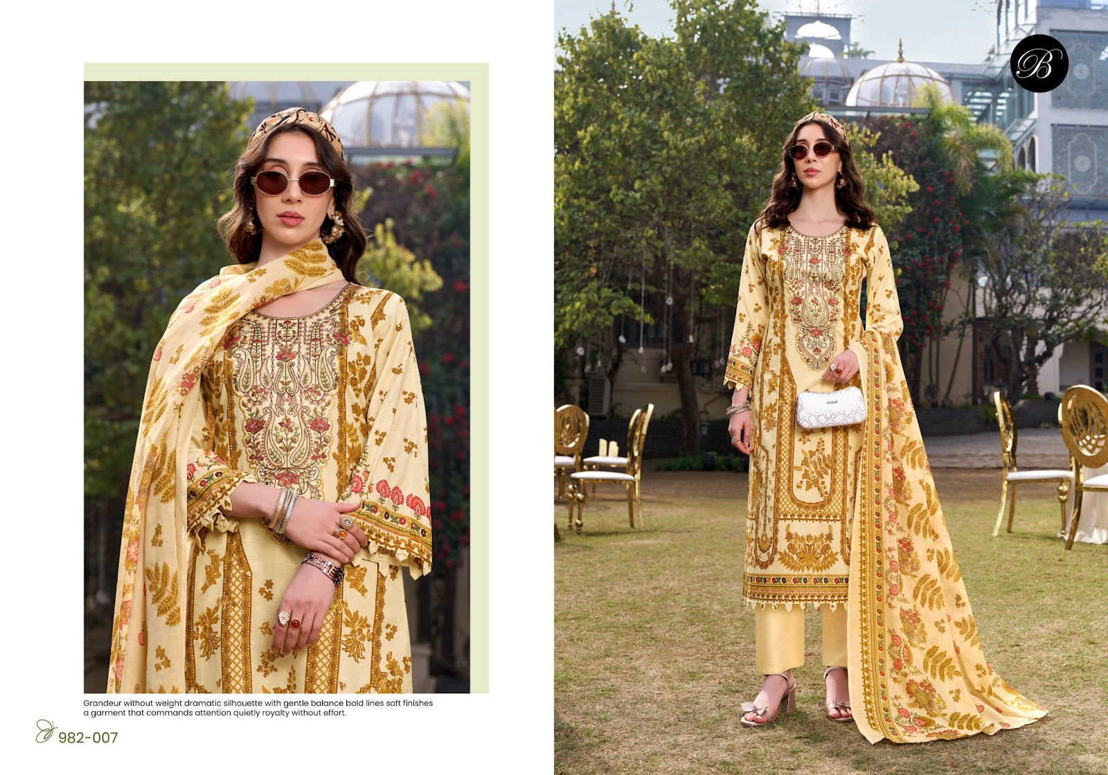 Naira Vol 144 Belliza Designer Studio Cotton Karachi Salwar Suits Supplier Gujarat