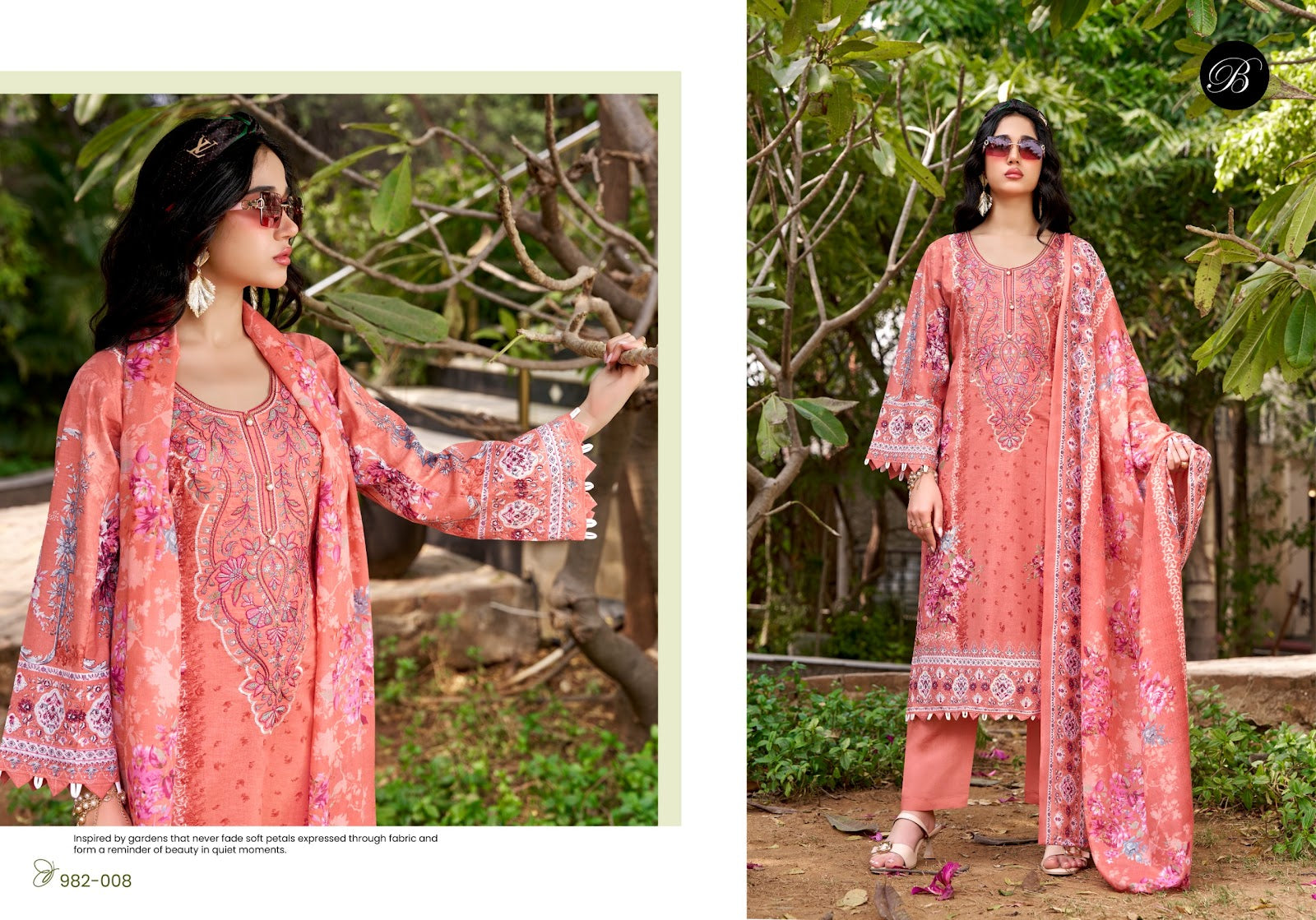 Naira Vol 144 Belliza Designer Studio Cotton Karachi Salwar Suits Supplier Gujarat