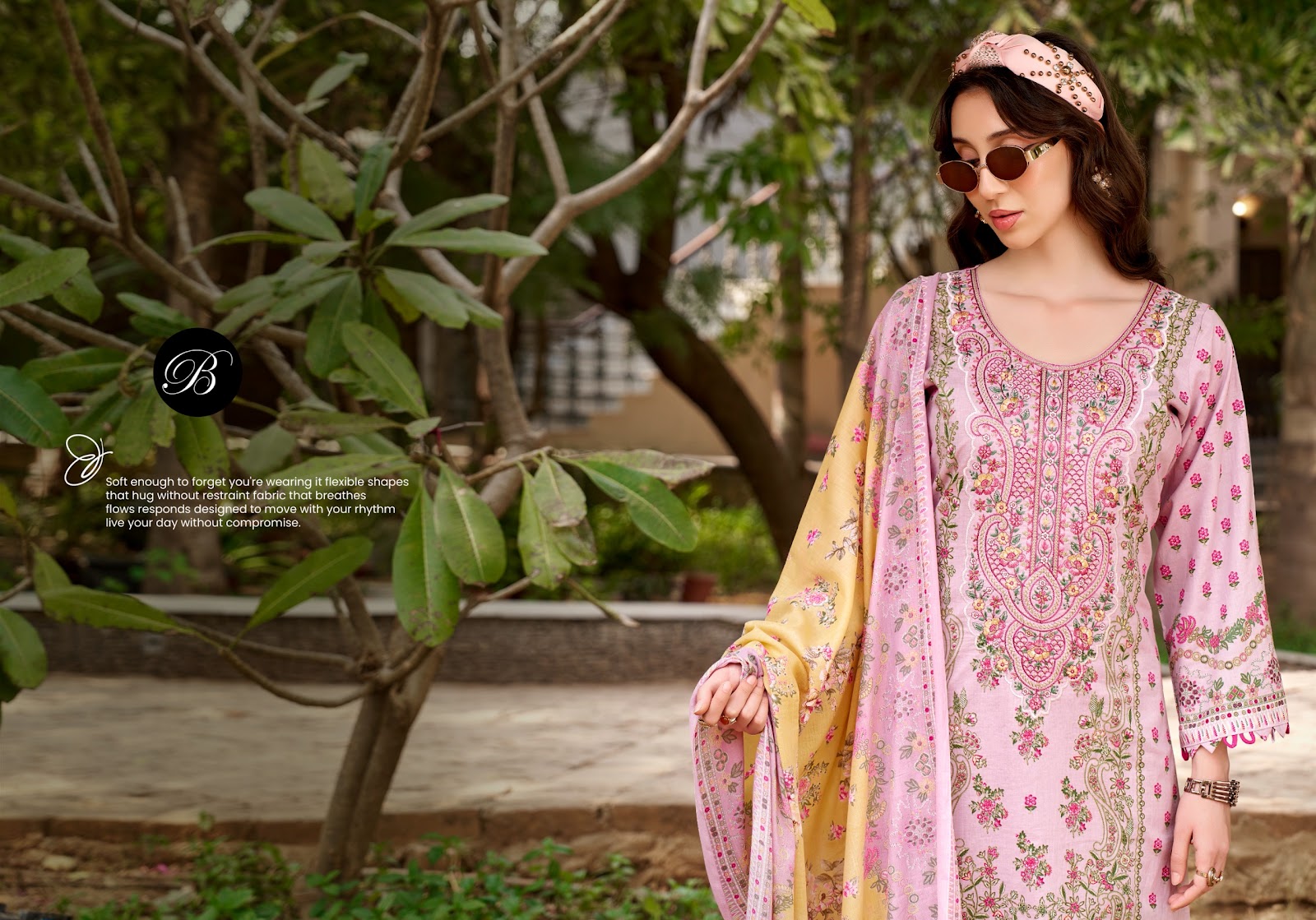 Naira Vol 144 Belliza Designer Studio Cotton Karachi Salwar Suits Supplier Gujarat