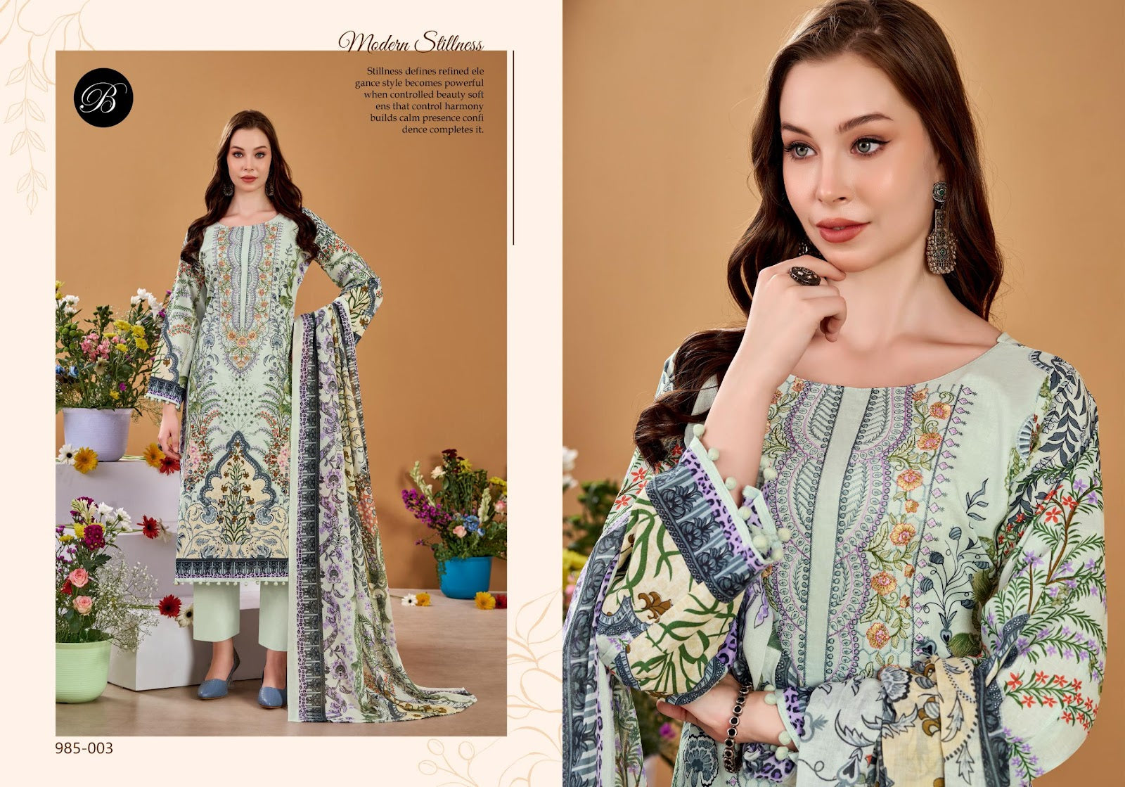 Naira Vol 145 Belliza Designer Studio Pure Cotton Karachi Salwar Suits Wholesaler Ahmedabad