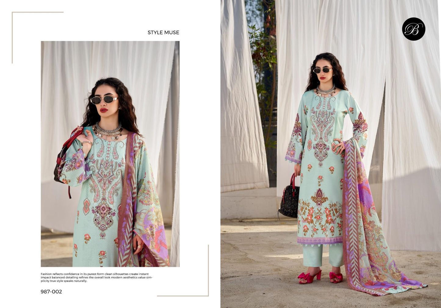 Naira Vol 147 Belliza Designer Studio Cotton Karachi Salwar Suits Manufacturer India