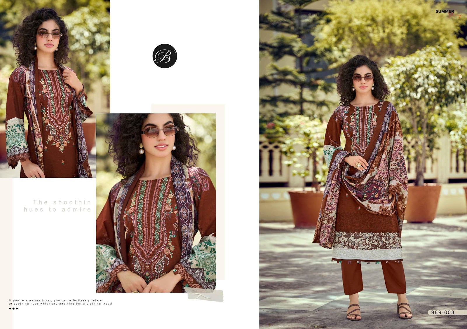 Naira Vol 148 Belliza Designer Studio Pure Cotton Karachi Salwar Suits Manufacturer Ahmedabad
