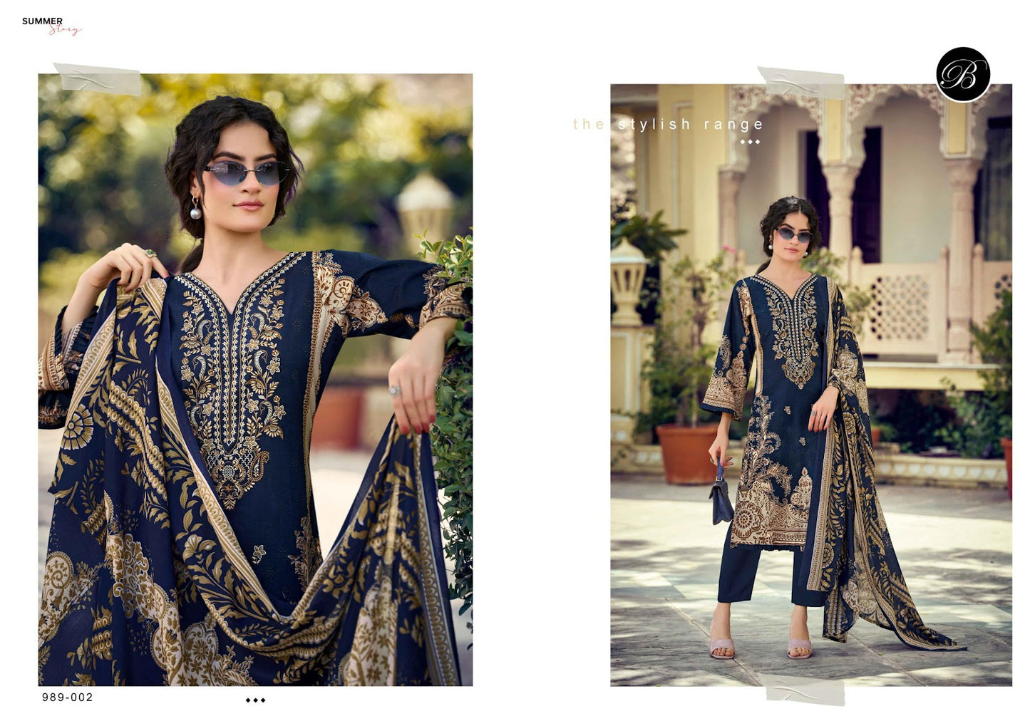Naira Vol 148 Belliza Designer Studio Pure Cotton Karachi Salwar Suits Manufacturer Ahmedabad