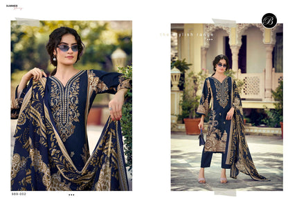 Naira Vol 148 Belliza Designer Studio Pure Cotton Karachi Salwar Suits Manufacturer Ahmedabad