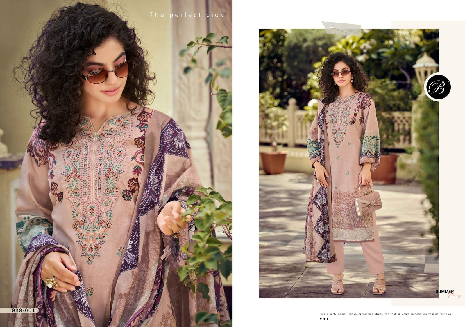 Naira Vol 148 Belliza Designer Studio Pure Cotton Karachi Salwar Suits Manufacturer Ahmedabad