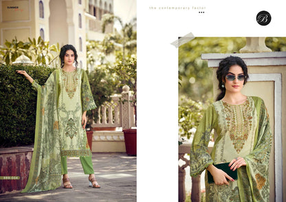 Naira Vol 148 Belliza Designer Studio Pure Cotton Karachi Salwar Suits Manufacturer Ahmedabad