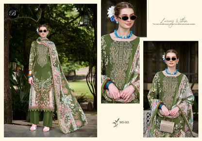 Naira Vol 153 Belliza Designer Studio Cotton Karachi Salwar Suits Exporter Ahmedabad