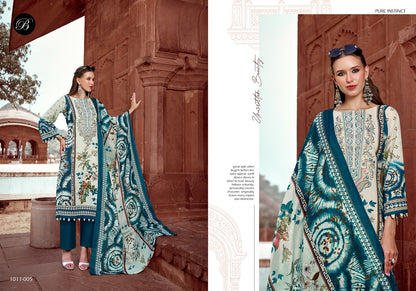 Naira Vol 158 Belliza Designer Studio Cotton Karachi Salwar Suits Wholesaler Gujarat