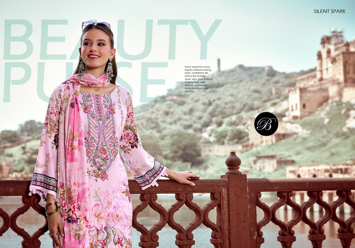 Naira Vol 158 Belliza Designer Studio Cotton Karachi Salwar Suits Wholesaler Gujarat