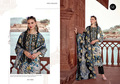 Naira Vol 158 Belliza Designer Studio Cotton Karachi Salwar Suits Wholesaler Gujarat