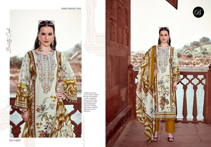 Naira Vol 158 Belliza Designer Studio Cotton Karachi Salwar Suits Wholesaler Gujarat