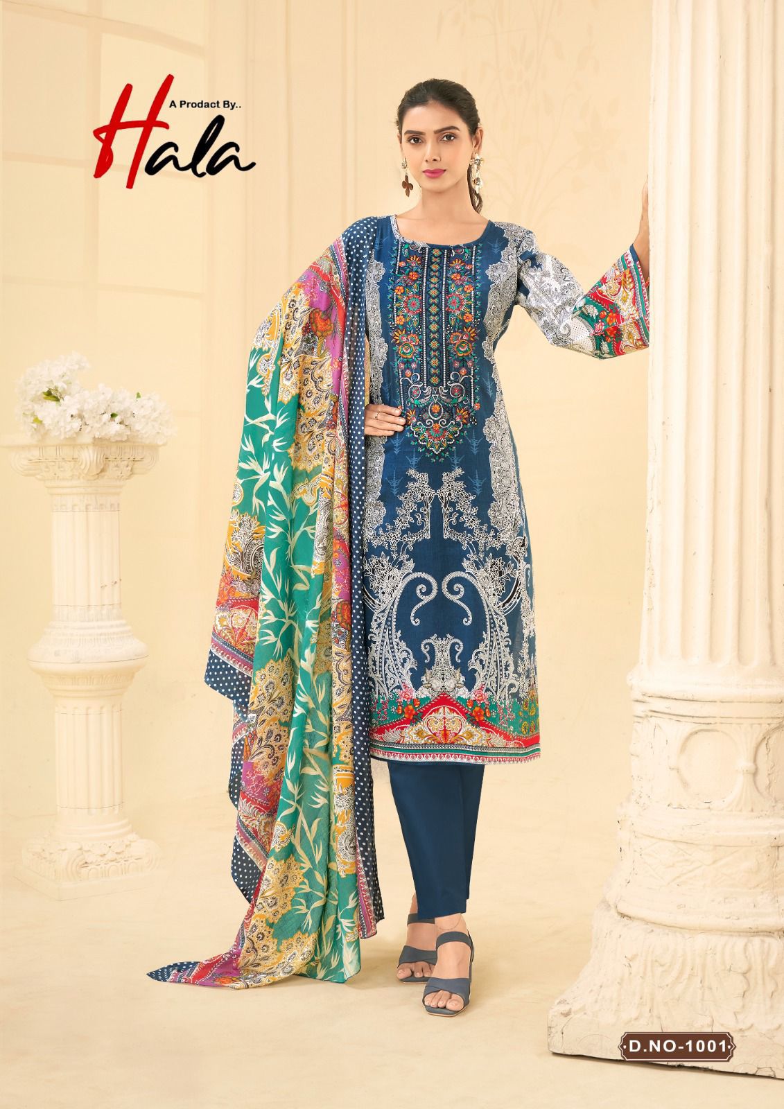 Naira Vol 1 Hala Cotton Karachi Salwar Suits Exporter