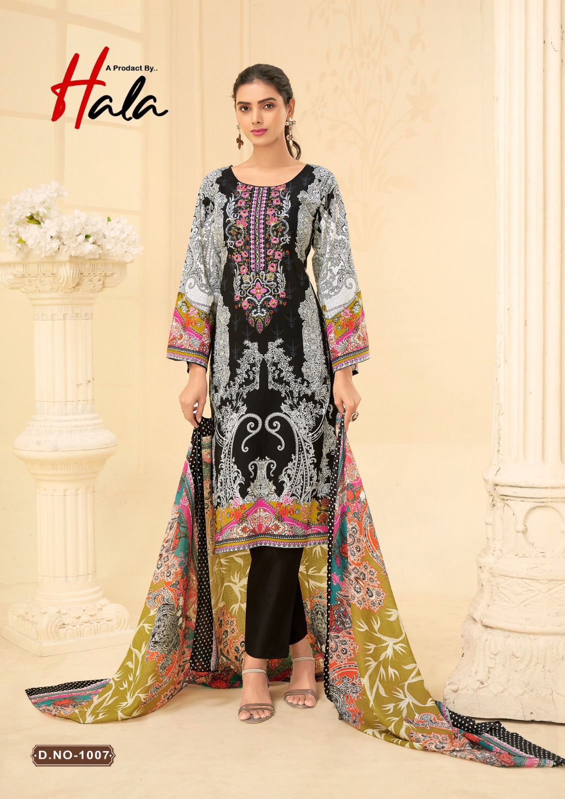 Naira Vol 1 Hala Cotton Karachi Salwar Suits Exporter