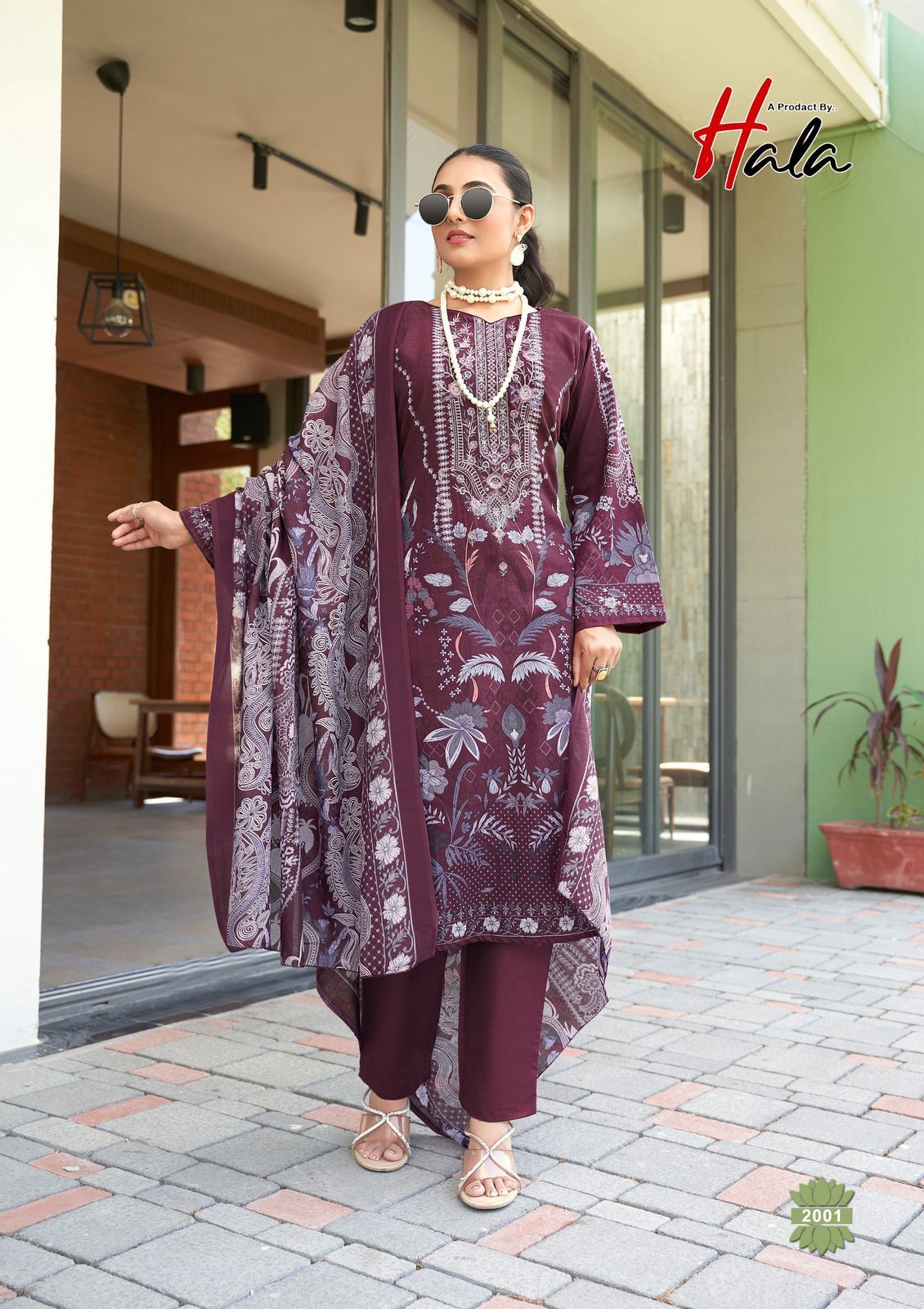 Naira Vol 2 Hala Cotton Karachi Salwar Suits Wholesaler