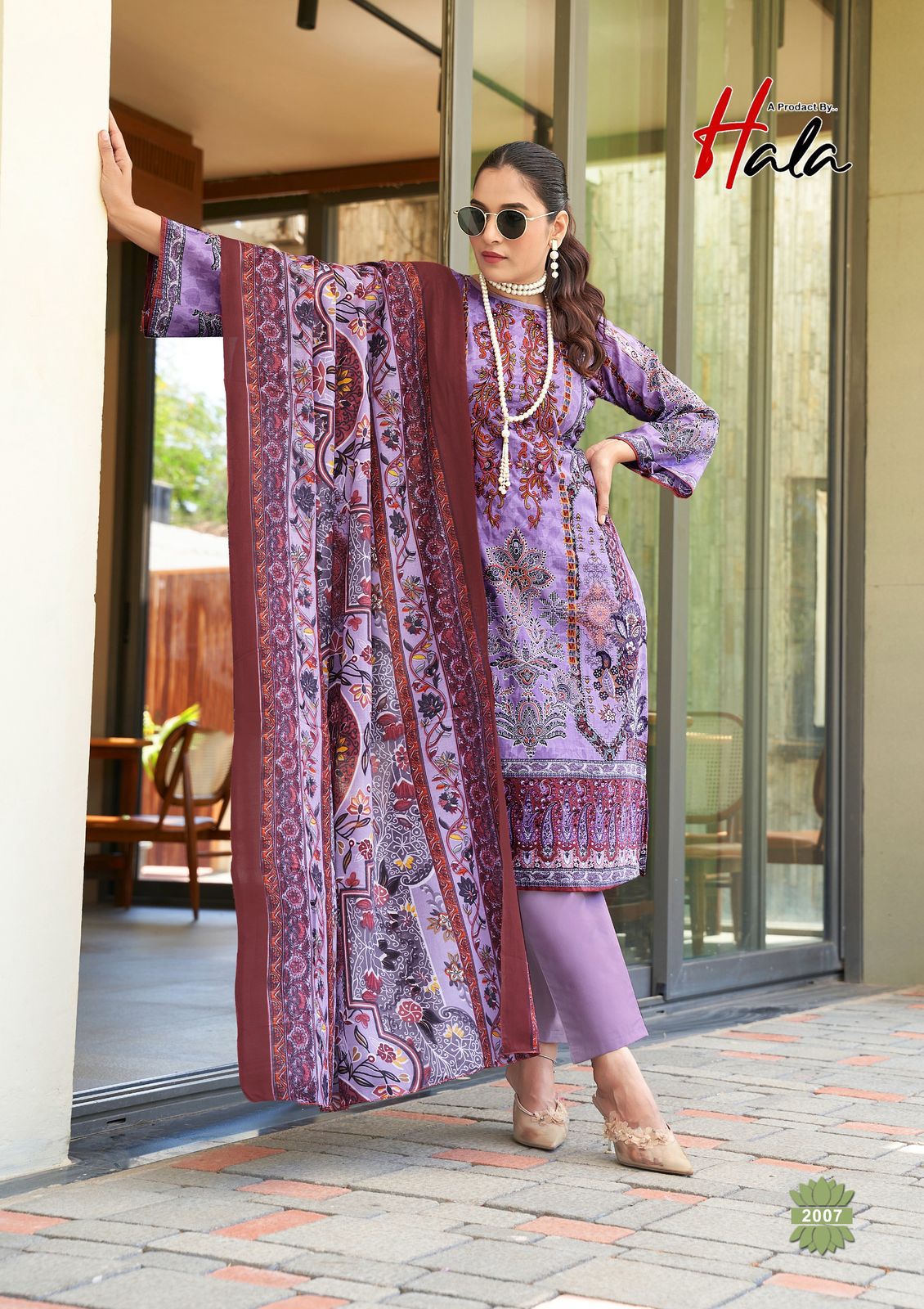 Naira Vol 2 Hala Cotton Karachi Salwar Suits Wholesaler